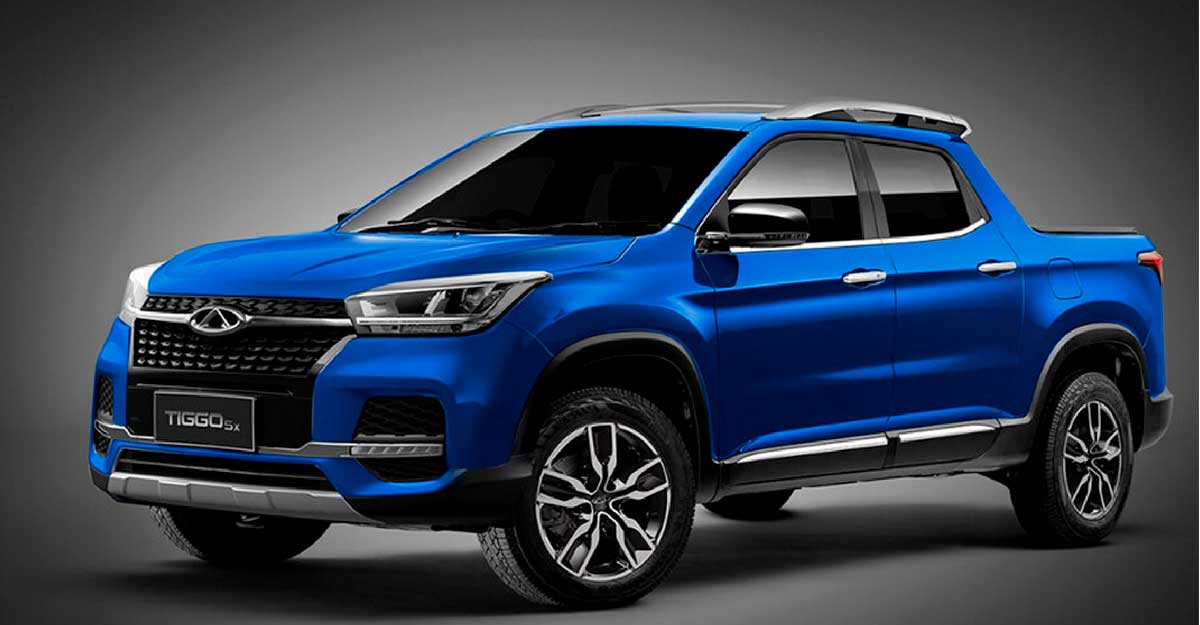 Chery pick-up - Render de Chery Chile